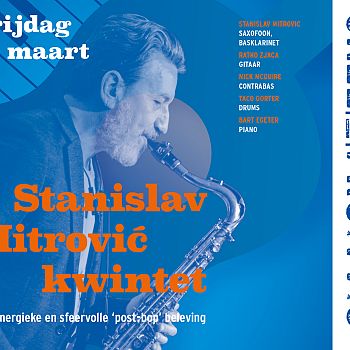 Jazz in de Fruitvis: NOHMI - Stanislav Mitrović kwintet