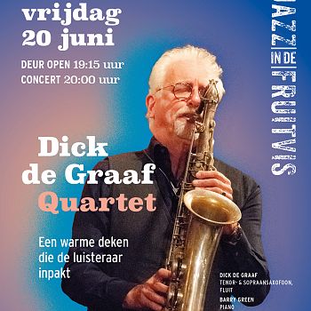 Jazz in de Fruitvis: Dick de Graaf Quartet